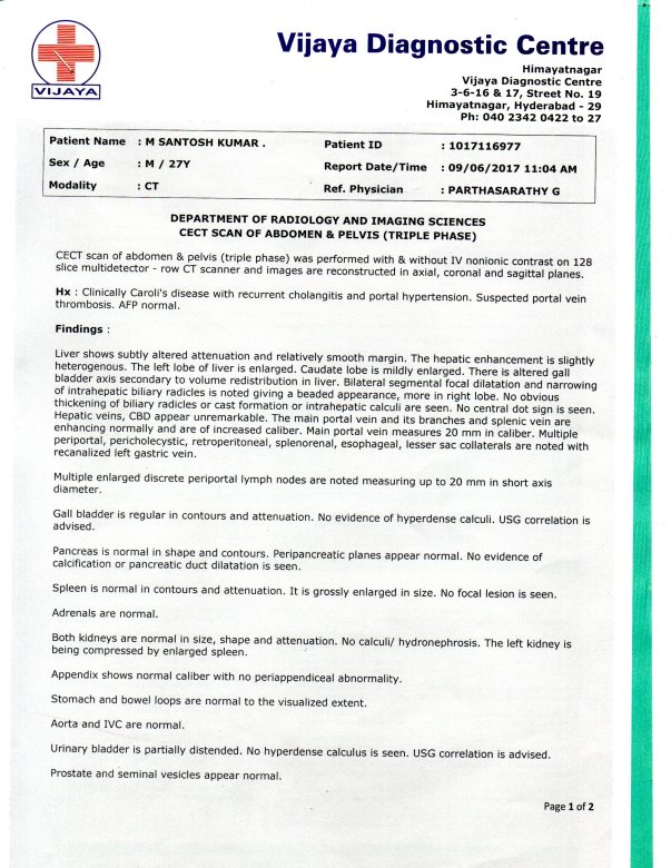 Medical Report - 1
