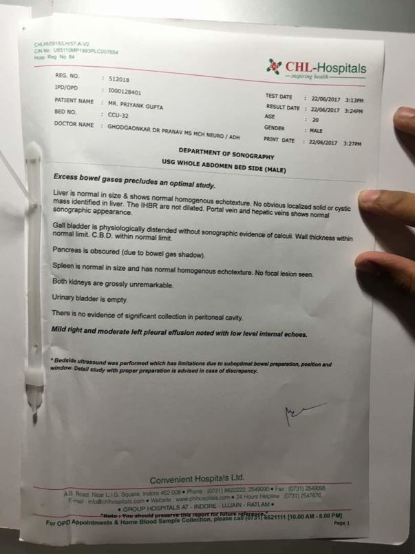 investigation report