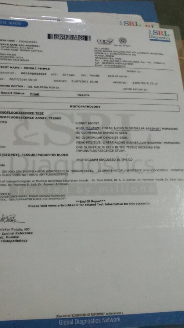 Nair hospital report 1
