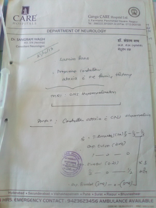 Help Shamim Bano & Rabiya Bano fight Cerebellar Ataxia...