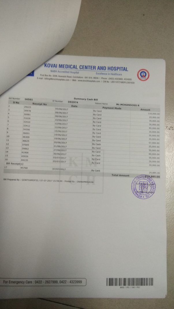 Payment details