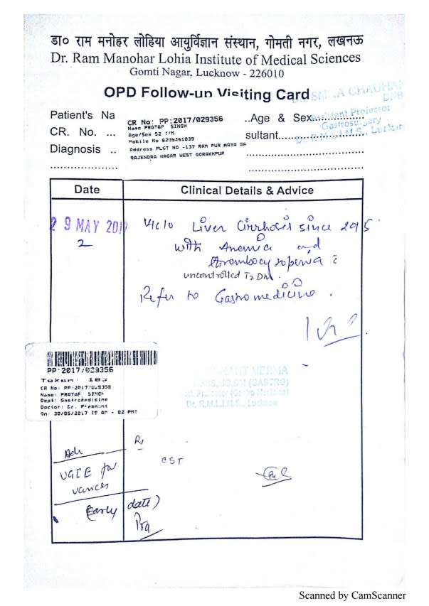 Previous Reports