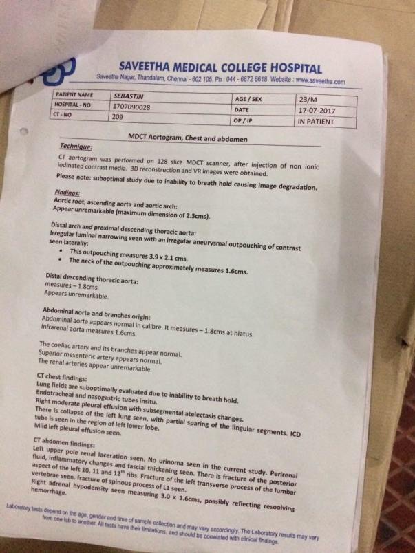 medical document