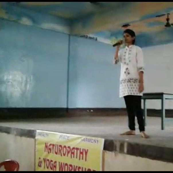 naturopathy and yoga workshop in did in my own school,devsngh school