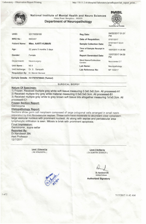 NIMHANS-Biopsy-Report