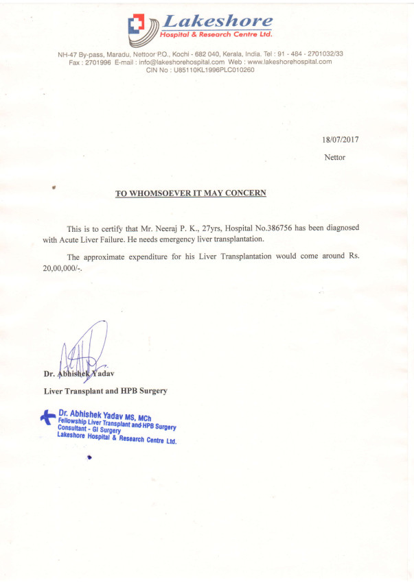 Medical Certificate