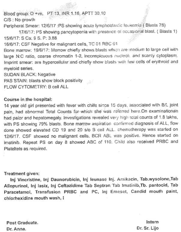 Hospital Discharge Summary - 3