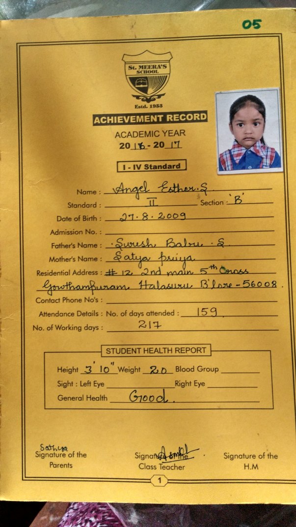 Report Card