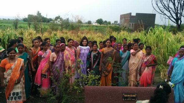 Women farmers involved in Buckwheat farming