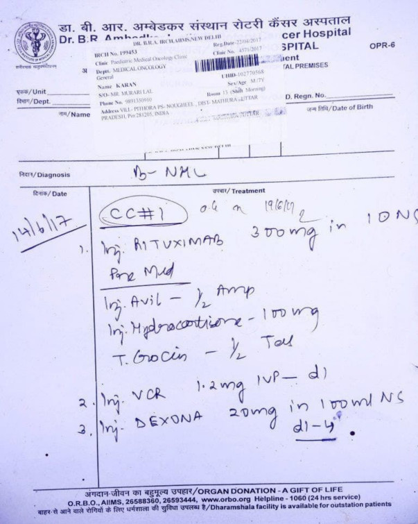 Some documents of master karan