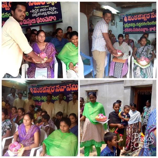 Rukmapur pregnant mother food donation