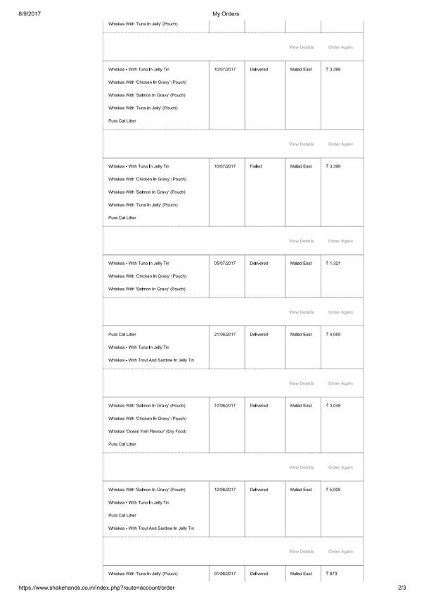 Food Bills 2