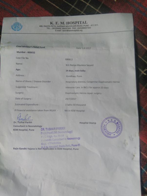 Medical Certificate