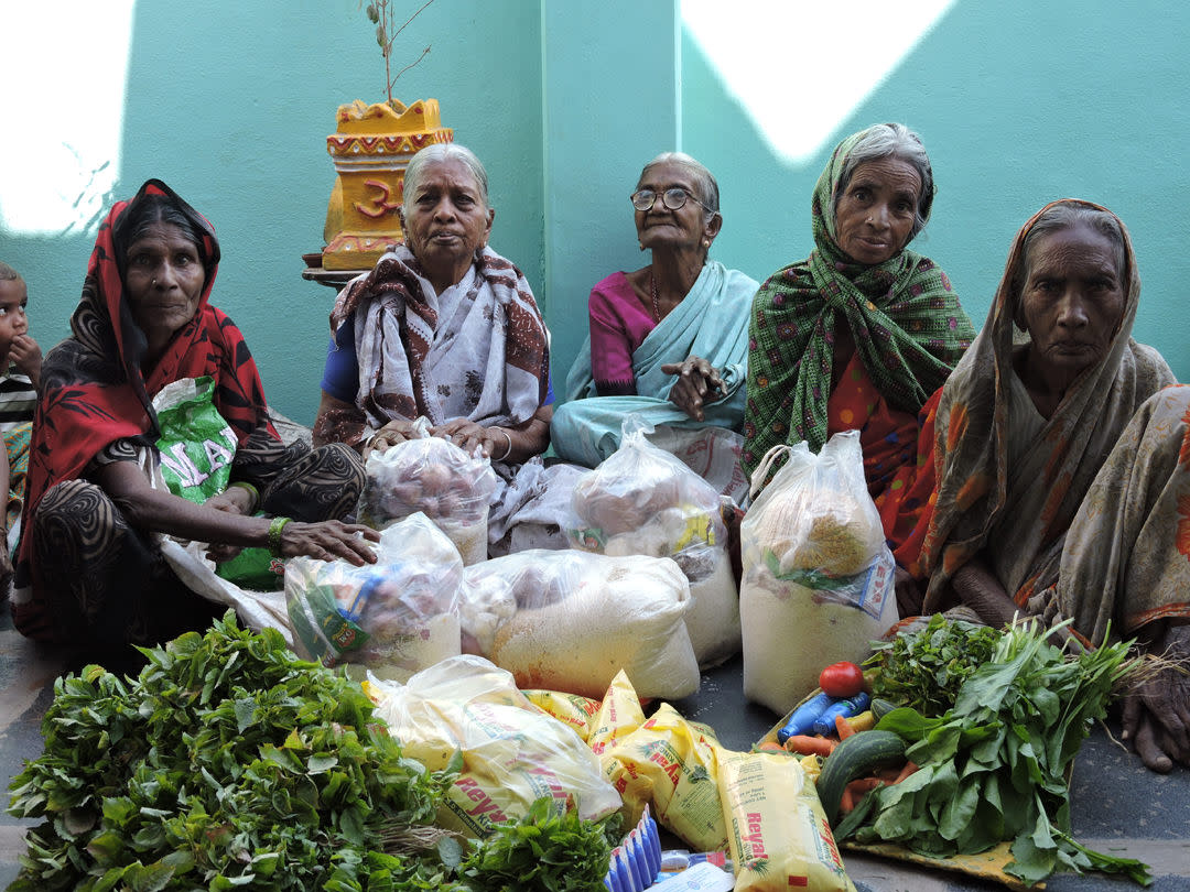 NGO_in_AndhraPradesh_supporting_monthly_provisions_to_poor_elders