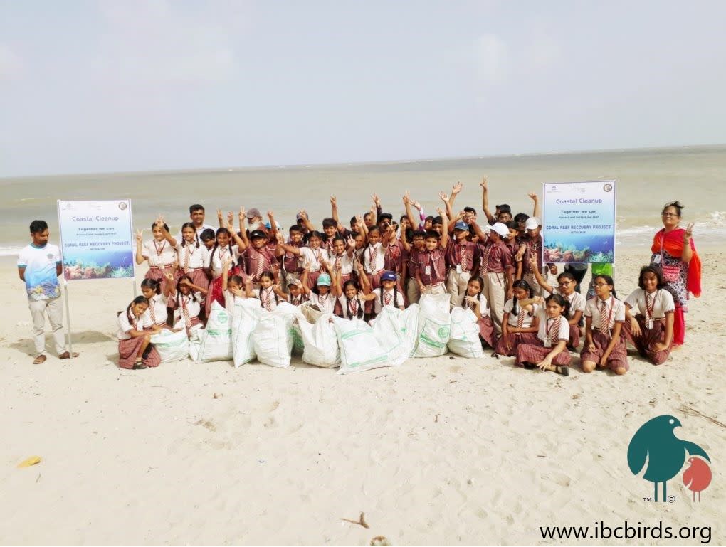 Guarding the rain-forests of the sea by Coastal Schools in Mithapur: