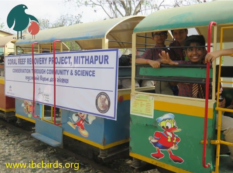 Guarding the rain-forests of the sea by Coastal Schools in Mithapur: