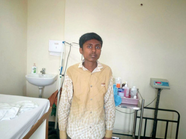 At 26, Koushik weighs only 33 kgs and has already had 6 surgeries