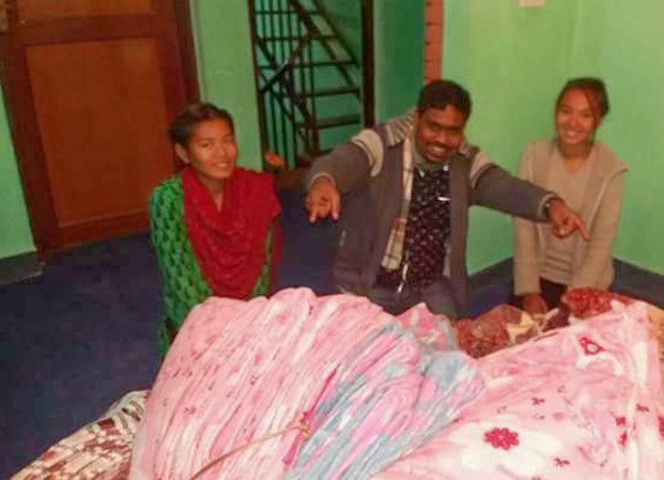 Blanket of PROTECTION to Nepal Earthquake affected children