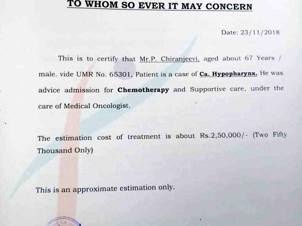 Help Chiranjeevi Pullabhotla Fight Cancer