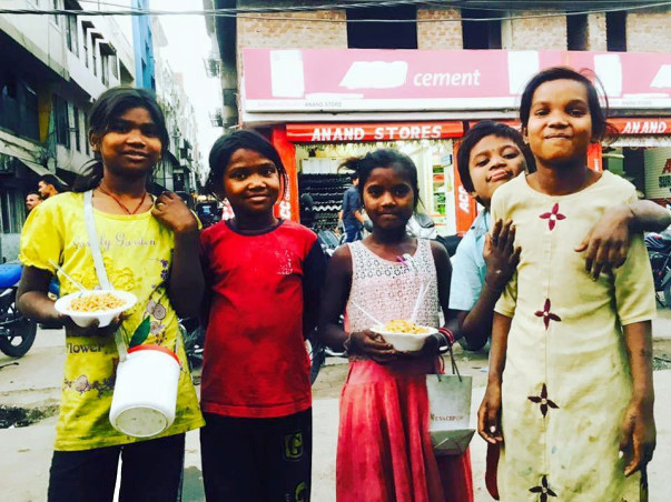 Help Kids like Aarti to get at least one time meal