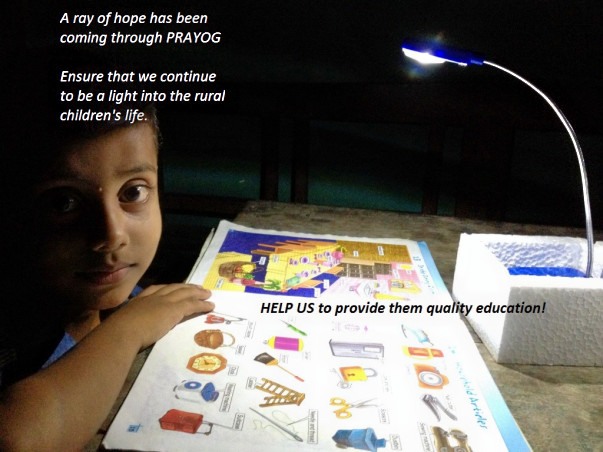 I am fundraising to ensure journey to access world class education for rural children (Surya Prakash Rai)