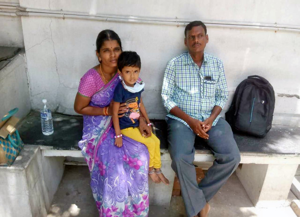 4-year-old Bavisri has accepted life among injections and medicines