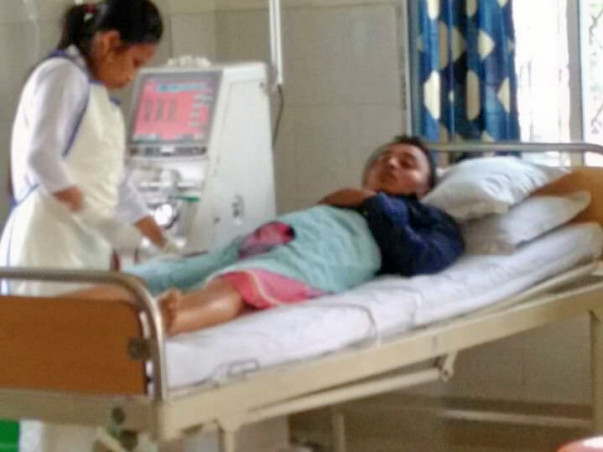 28 yrs Saidul is Suffering from last stage chronic kidney disease.