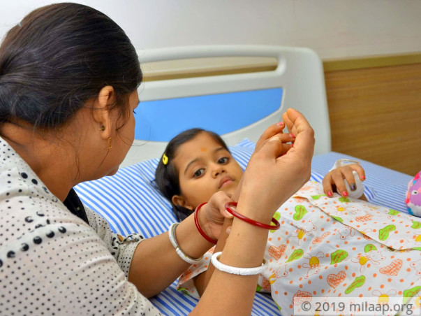 Help Sherya Fight Thalassaemia