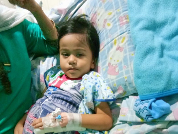 Help 2.5-Year-Old Udipta Fight Cancer