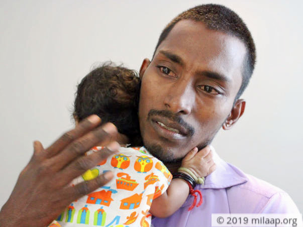 Help 2-month-old Tejas who needs an urgent heart surgery