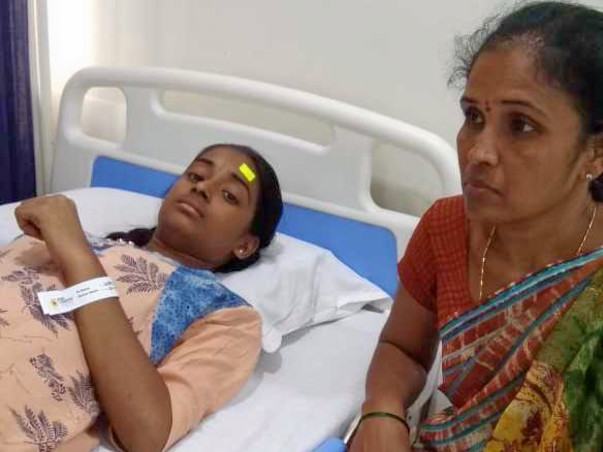 Help Lasya Priya to undergo her eye surgery