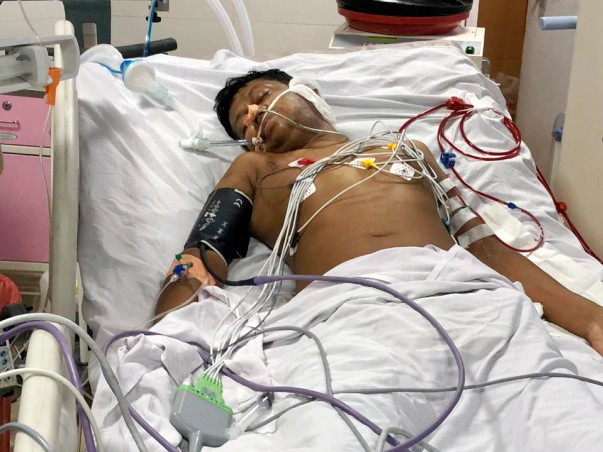 Help Sarim To Recover!