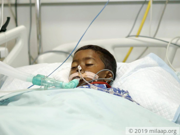 Tyahiya Eyadul Ali needs your help to undergo his treatment