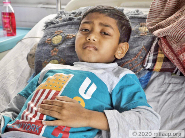 Help Aldin Hussain to fight disease
