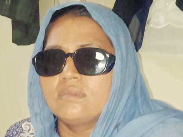 My mother eye operation