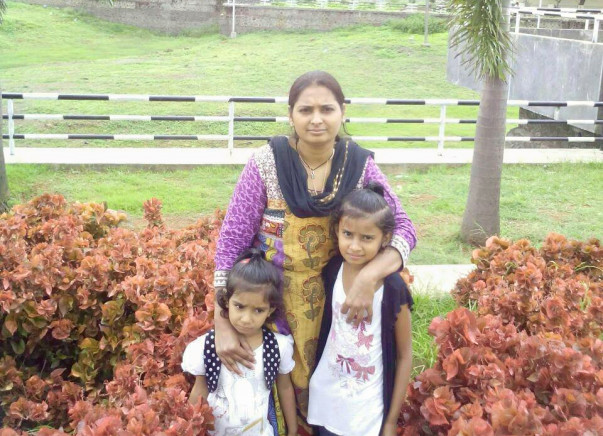 With your support this homeless widow can educate her daughters