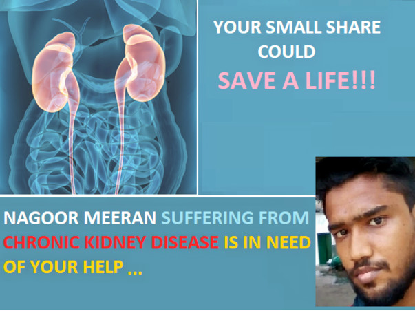 Help Nagoor Meeran fight Kidney Ailment