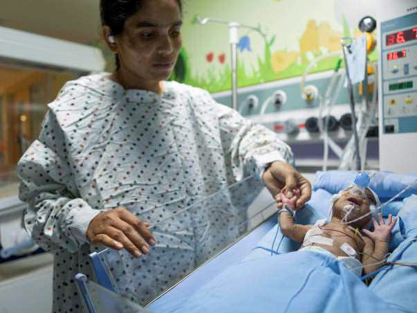 She Was Recently Widowed And Needs Help To Save Her Infant Son