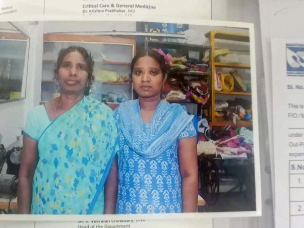 Help Sandhya For Her Stomach Surgery