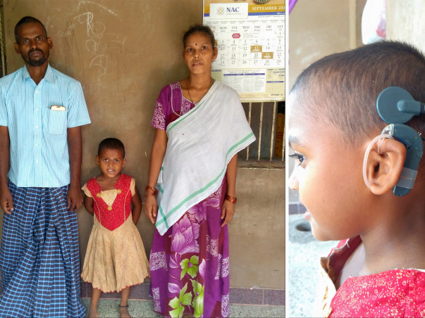 Help 4 year old Baby Jeevitha to get a Hearing Aid