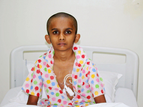 Save one year old Vivek fight against cancer