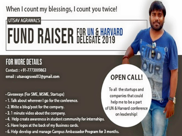 Help Utsav Represent India At HPAIR