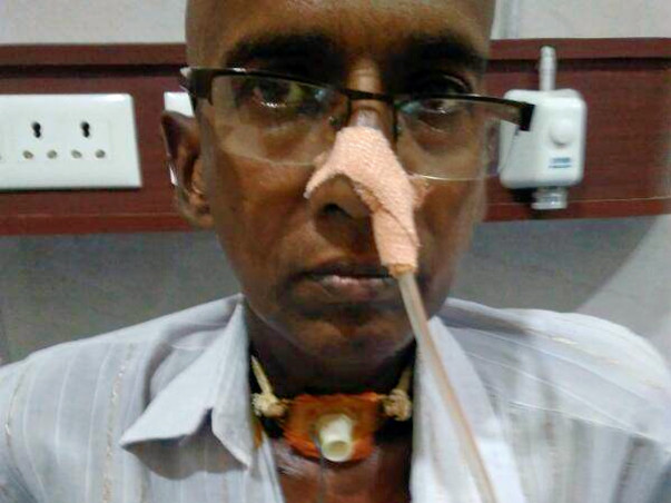 Help Narasa Reddy Afford Treatment for Throat Cancer