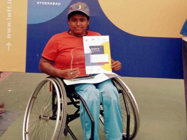 Help Shilpa Participate In Paralympic Tennis Tournament