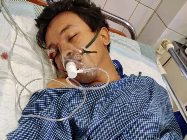 Help Reginold Masih for his treatment.