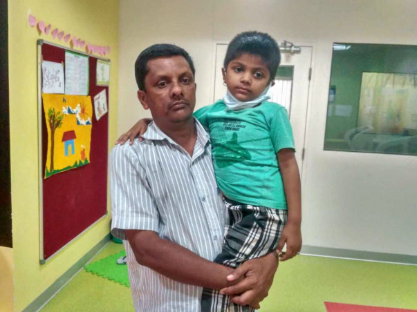 Help 5-year-old Keerthana fight a severe brain tumor