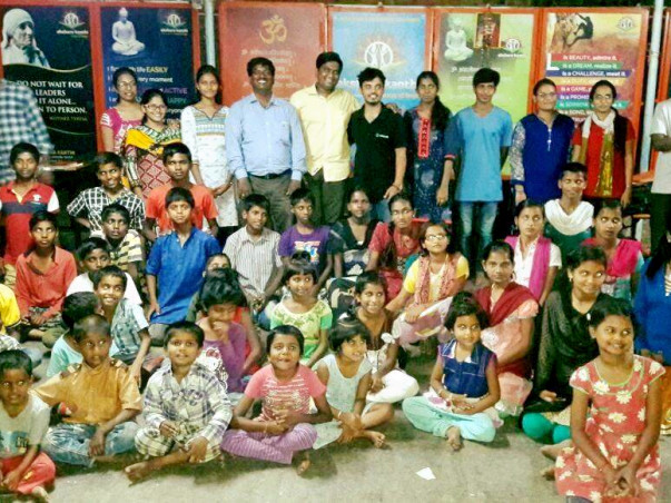 New clothes for 100 kids this Diwali
