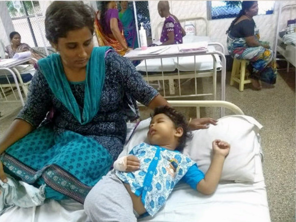 Help Baby Rishva Undergo Treatment For Cancer