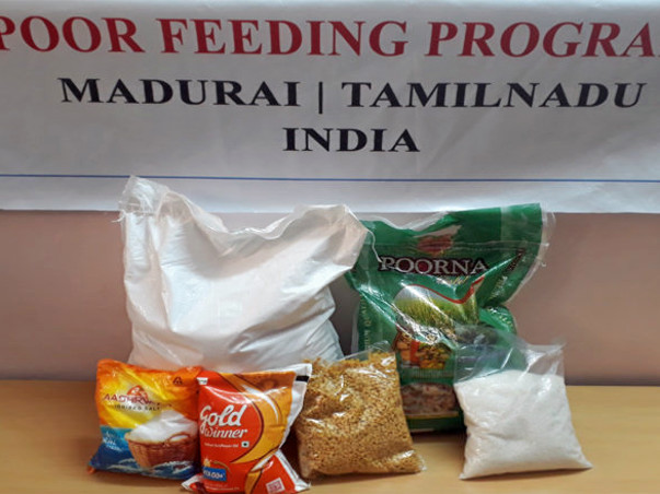Provide monthly ration for poor family