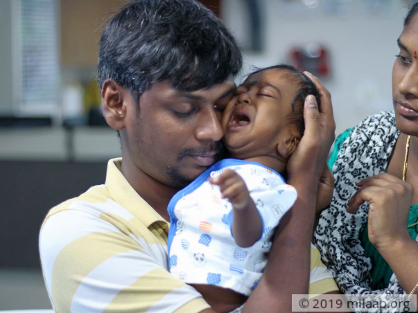 Help 5 months aged baby Sri divnesh undergo liver transplant